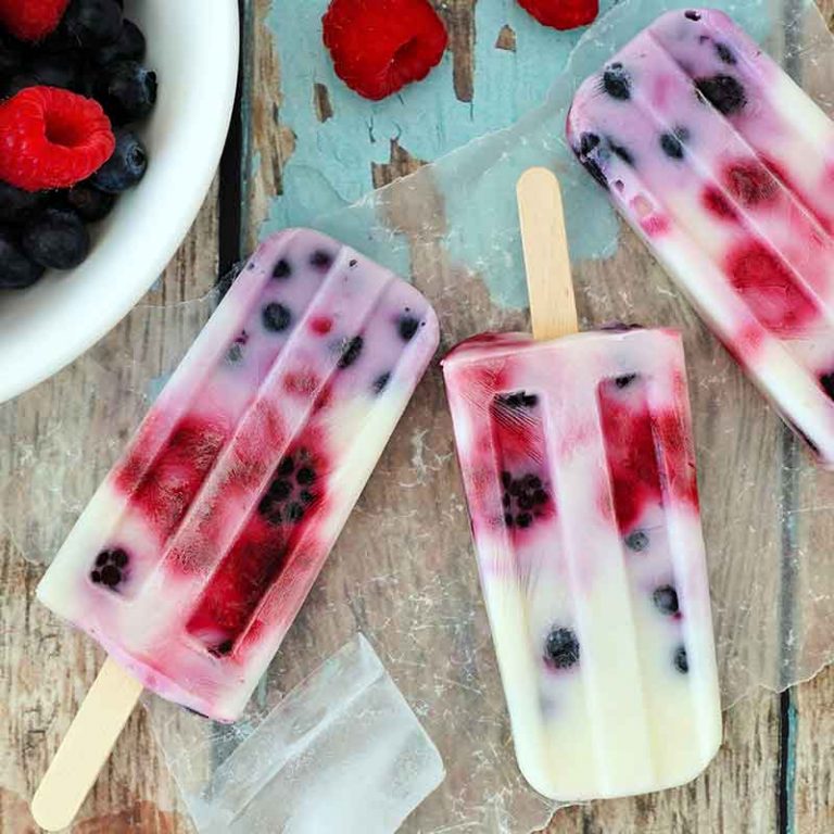 Blue Razz Popsicles