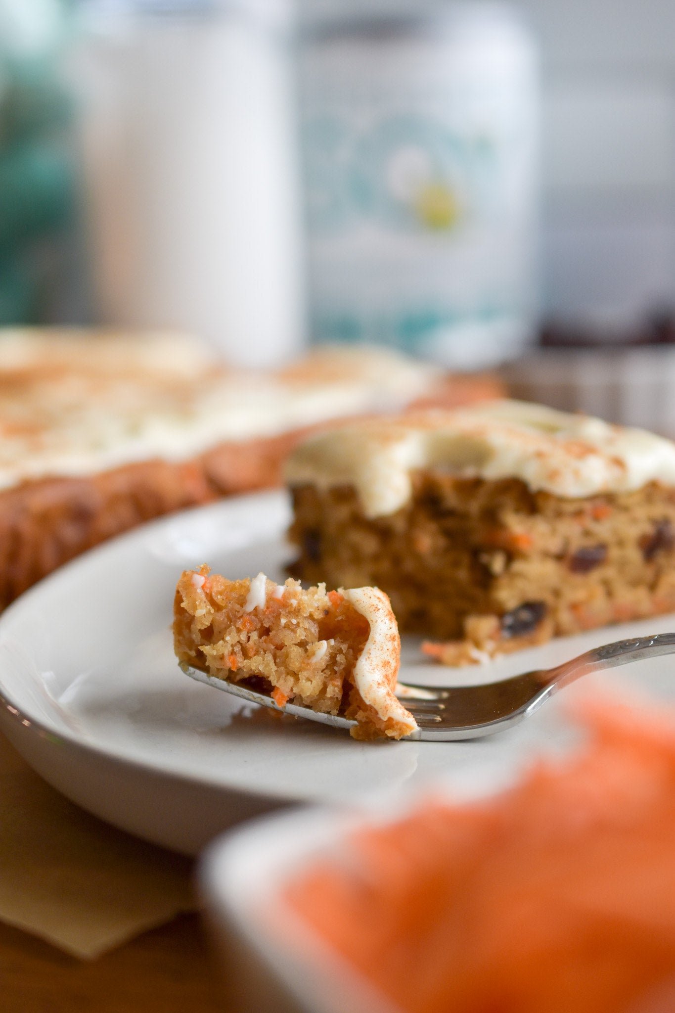 Vegan Carrot Cake Bars