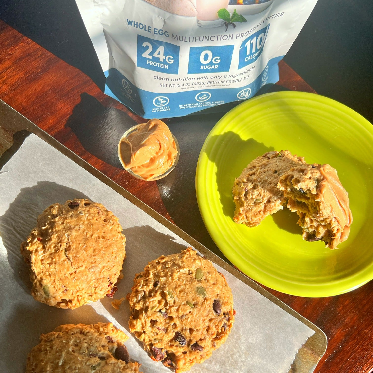 Protein Packed Breakfast Cookies