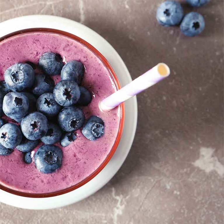 Designer Egg Berry Smoothie