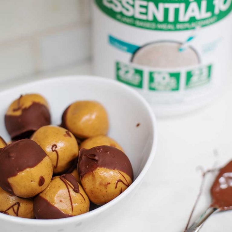 Vegan Peanut Butter Protein Bites