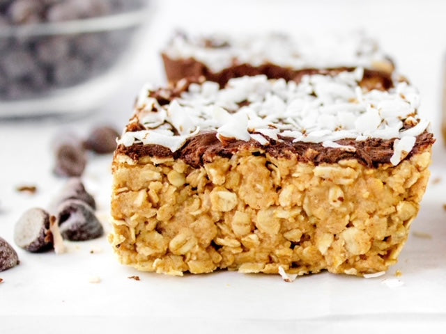 Almond Joy Oatmeal Bars