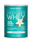 Vanilla Designer Whey 12 oz : 100% Whey Protein Powder- Designer Protein ®