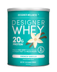 Vanilla Designer Whey 12 oz : 100% Whey Protein Powder- Designer Protein ®