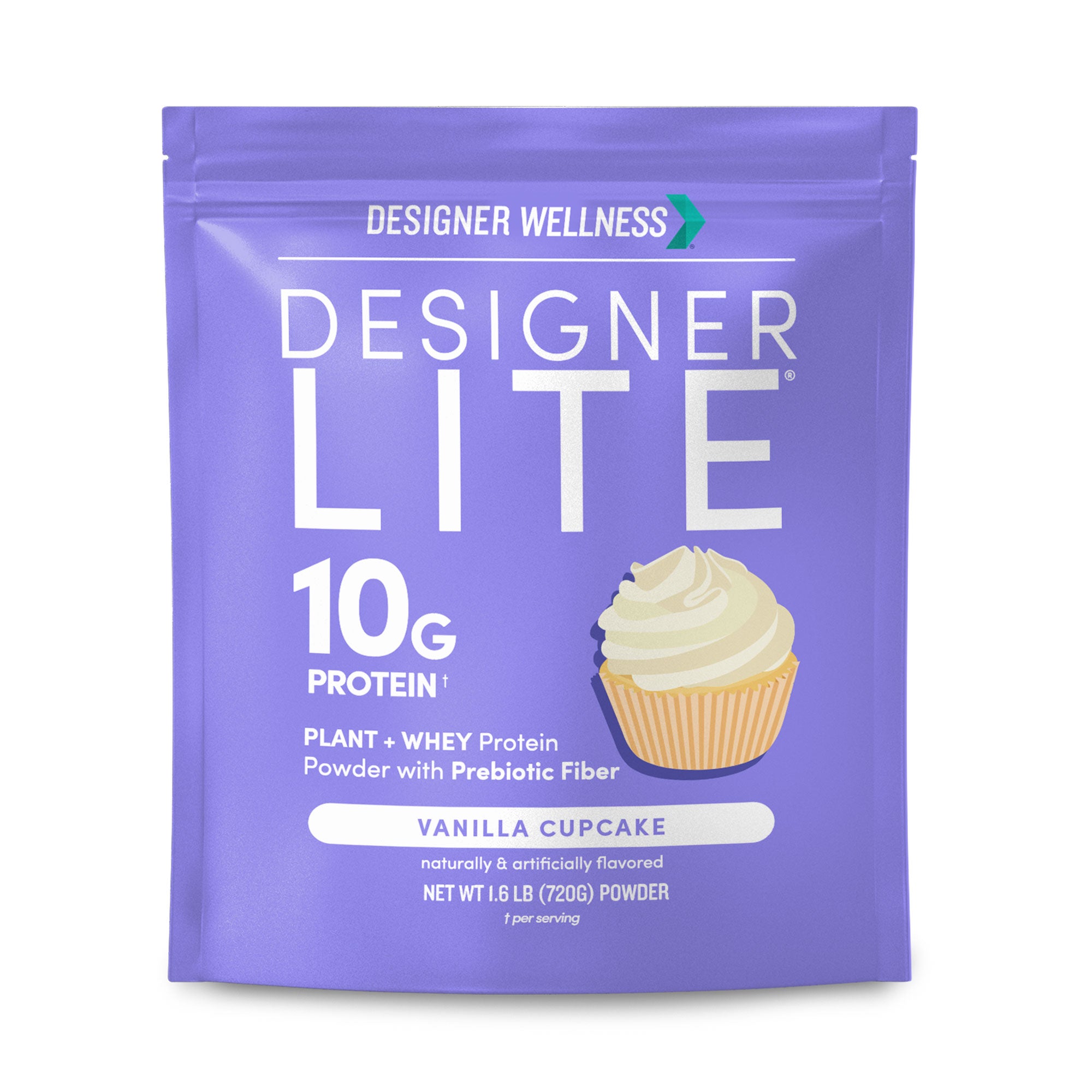 ヴェルチェライン　エステティッククリーム　デフィ Vanilla Cupcake Low Calorie Protein Powder, 1.6 lb | Designer Lite