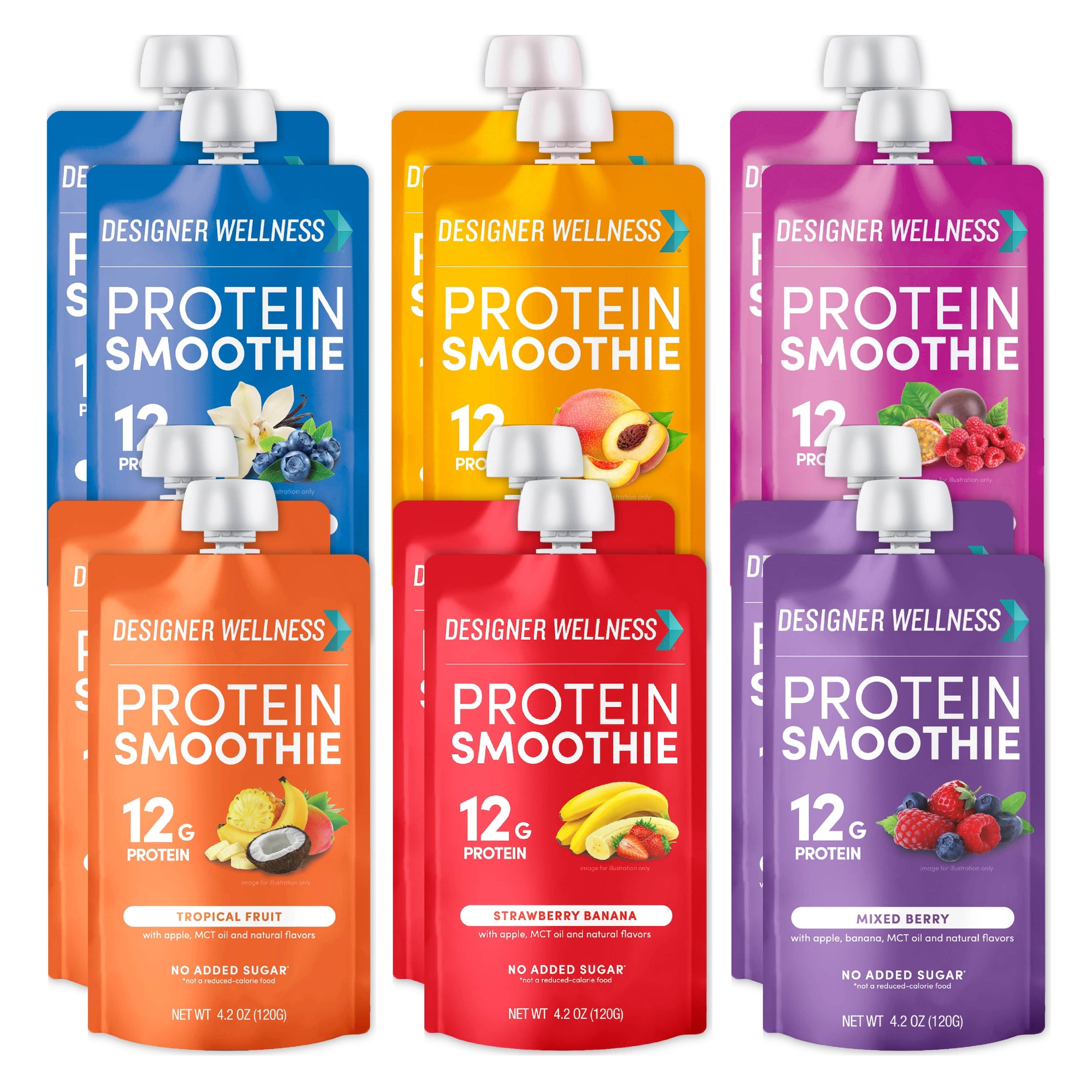 Protein Smoothie - Mixed Variety 12 Pack (8262223790306)