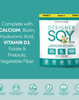 Designer Soy Protein Powder | Angel Cake Vanilla (6536292139188)