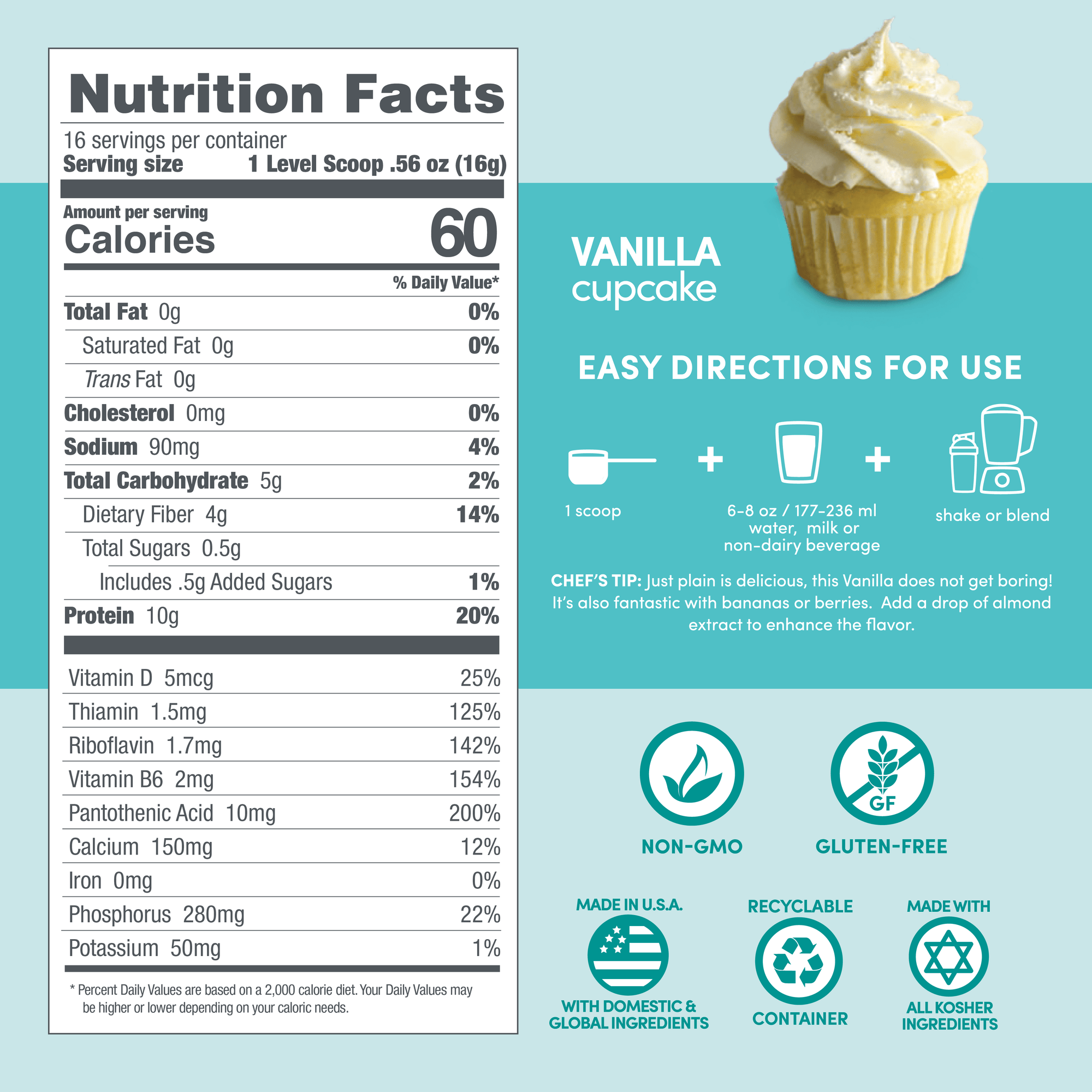 Copy of Designer Lite: Low Calorie Protein Powder (8294425952482)