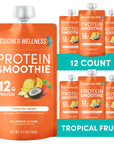 Protein Smoothie - Tropical 12 pack (6879948439732)