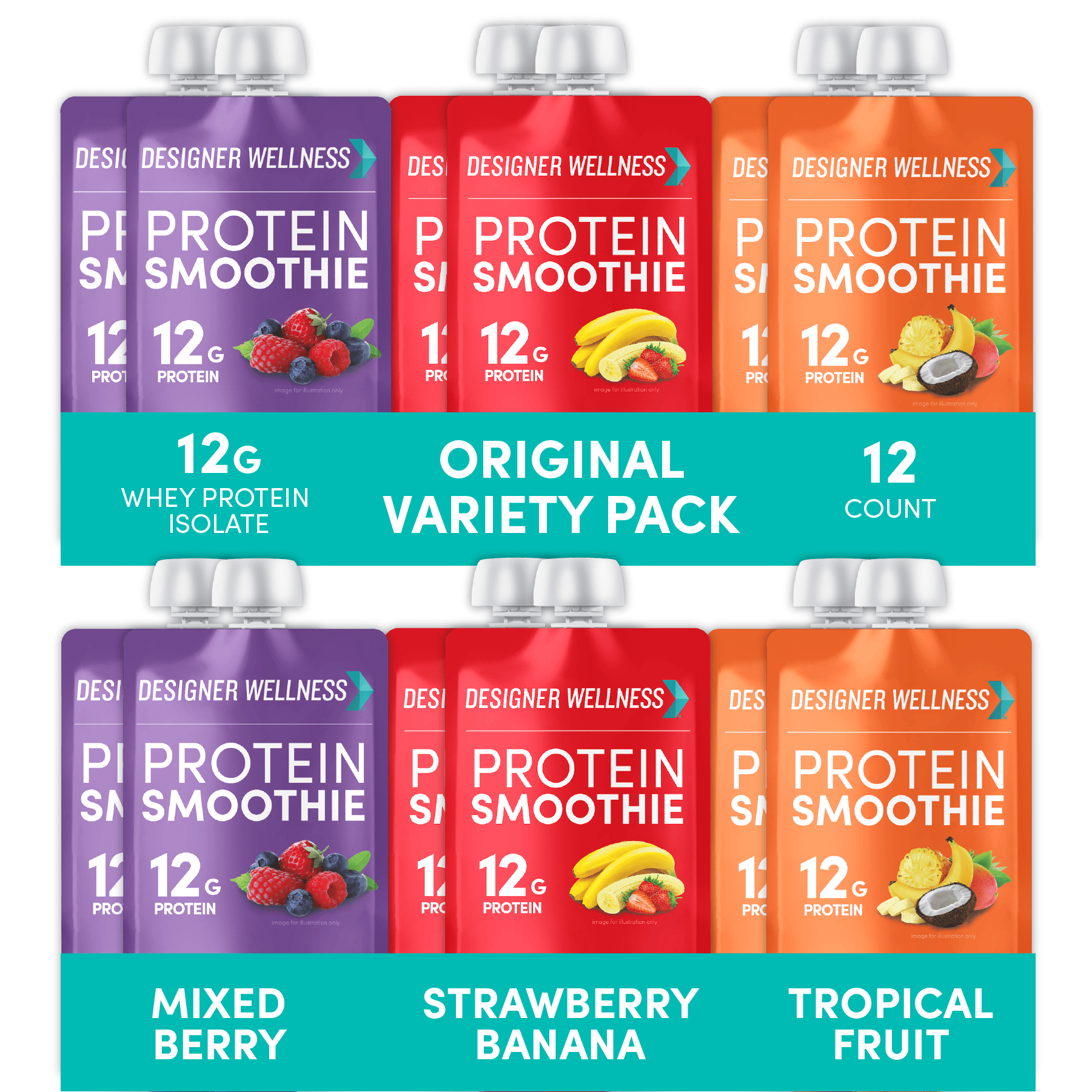 Protein Smoothie -  Original Variety 12 pack (6927746007220)