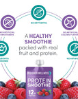 Protein Smoothie - Mixed Berry 12 pack (6879946703028)