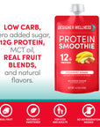 Protein Smoothie - Strawberry Banana 12 pack (6879940214964)