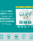 Vanilla Designer Whey 2 lb : 100% Whey Protein Powder- Designer Protein ®