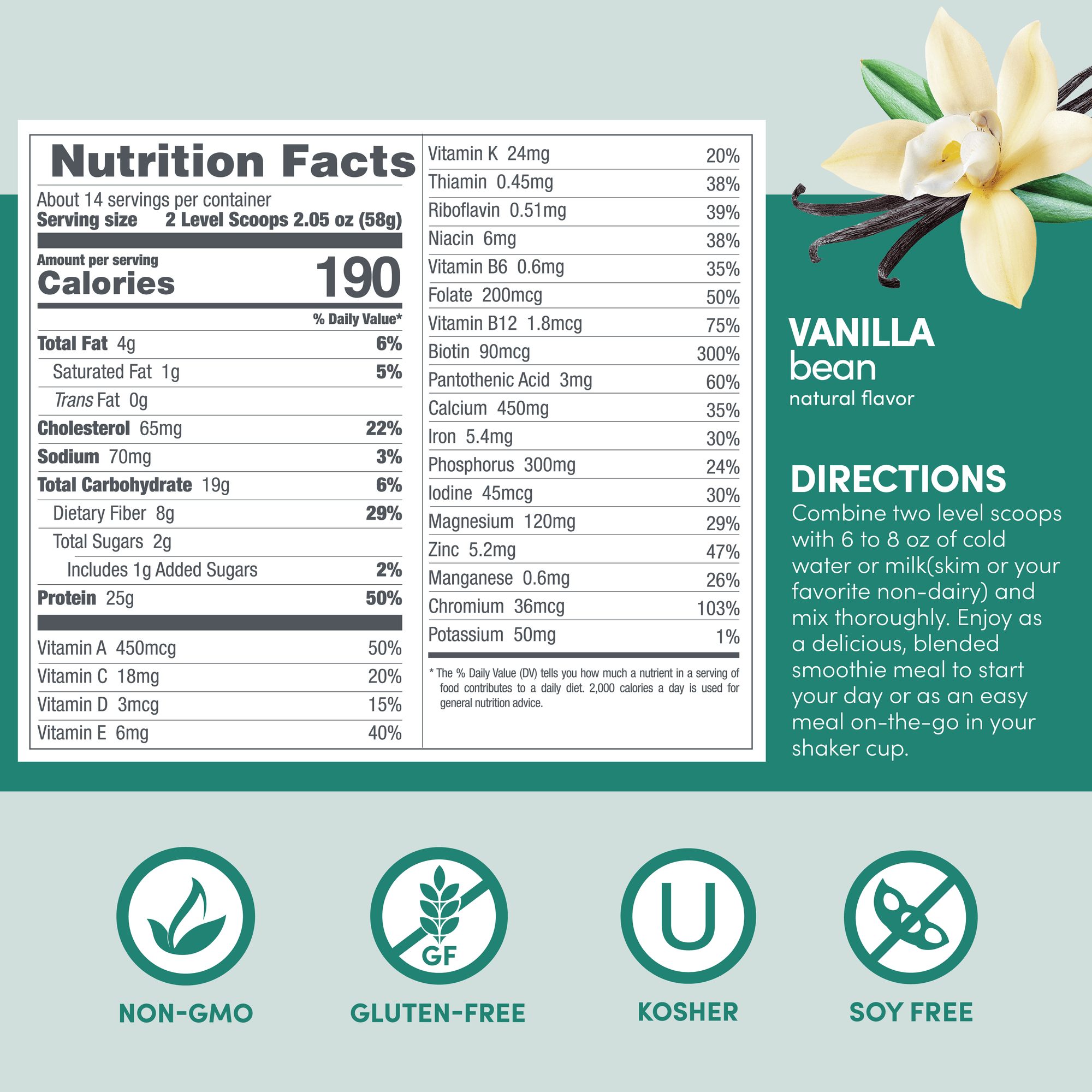 Copy of Designer Whey: Meal Replacement Protein Powder | Chocolate (8302896840930)