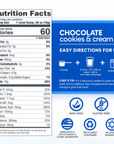 Designer Lite Cookies & Cream Protein Powder, 1.6 lb