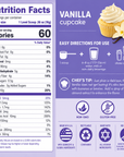 Designer Lite: Low Calorie Protein Powder | Vanilla Cupcake
