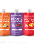 Protein Smoothie - Variety 12 pack - Designer Wellness (6927746007220) (8163280257250)