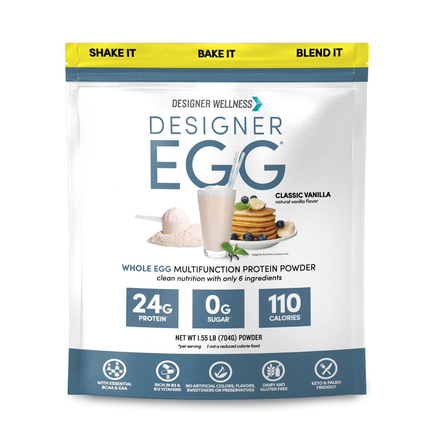 Vanilla Designer Egg - 1.55 lb - Designer Wellness (7520328253666)