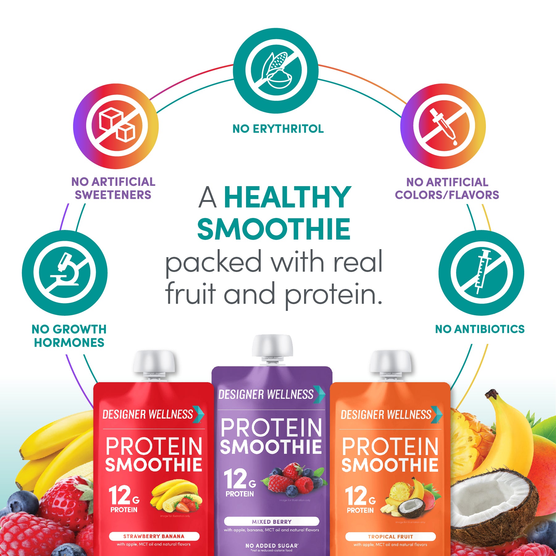 Protein Smoothie - Variety 12 pack (6927746007220)