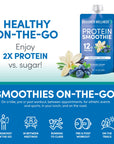 Protein Smoothie - Blueberry Vanilla 12 pack (7939644915938)