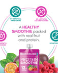 Protein Smoothie - Raspberry Passionfruit 12 pack (7939637149922)