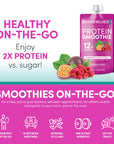 Protein Smoothie - Raspberry Passionfruit 12 pack (7939637149922)