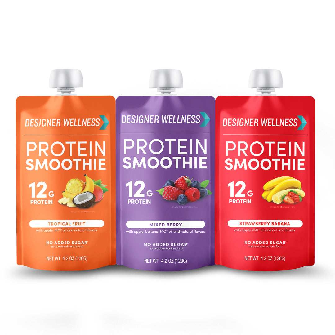 Protein Smoothie - Variety 12 pack - Designer Wellness (6927746007220)