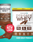 Chocolate Designer Whey 2 lb : 100% Whey Protein Powder - Designer Wellness (6696062386356)