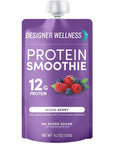 Protein Smoothie - Mixed Berry 12 pack - Designer Wellness (6879946703028)