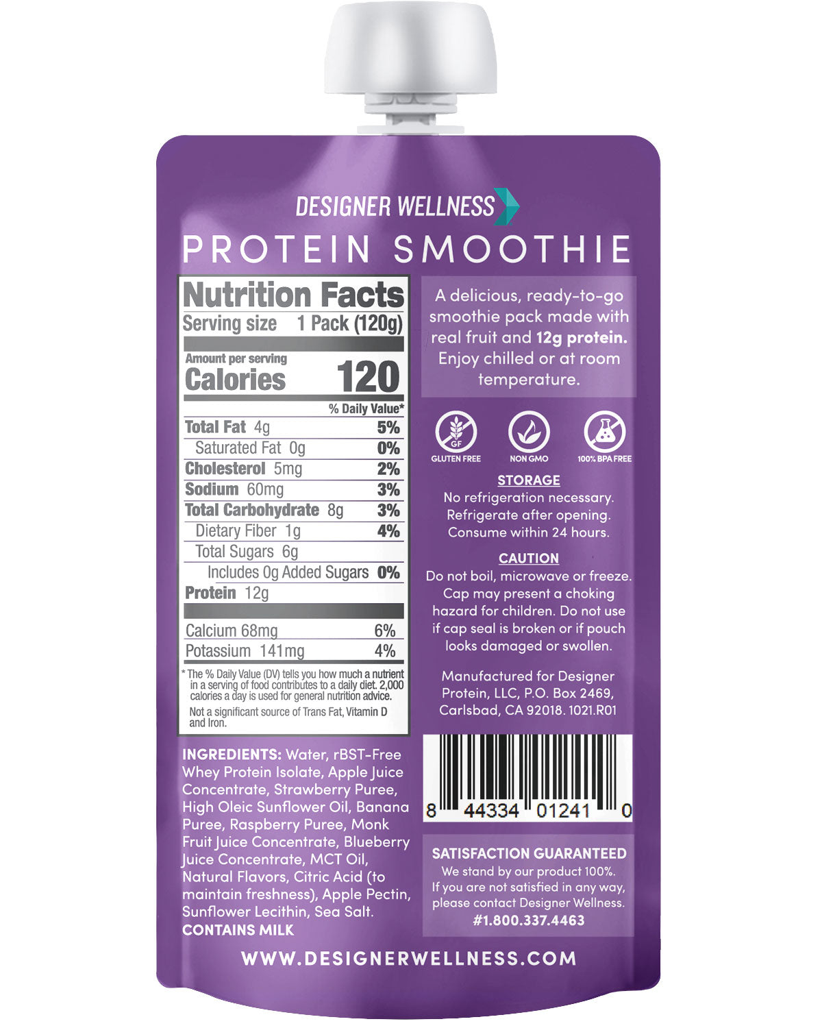 Protein Smoothie (3 Single Serve Mixes)