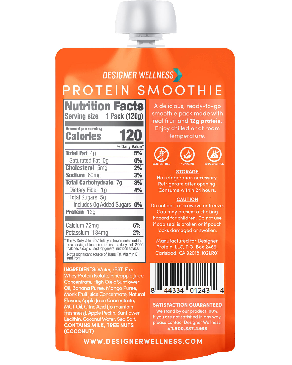 Protein Smoothie (3 Single Serve Mixes)
