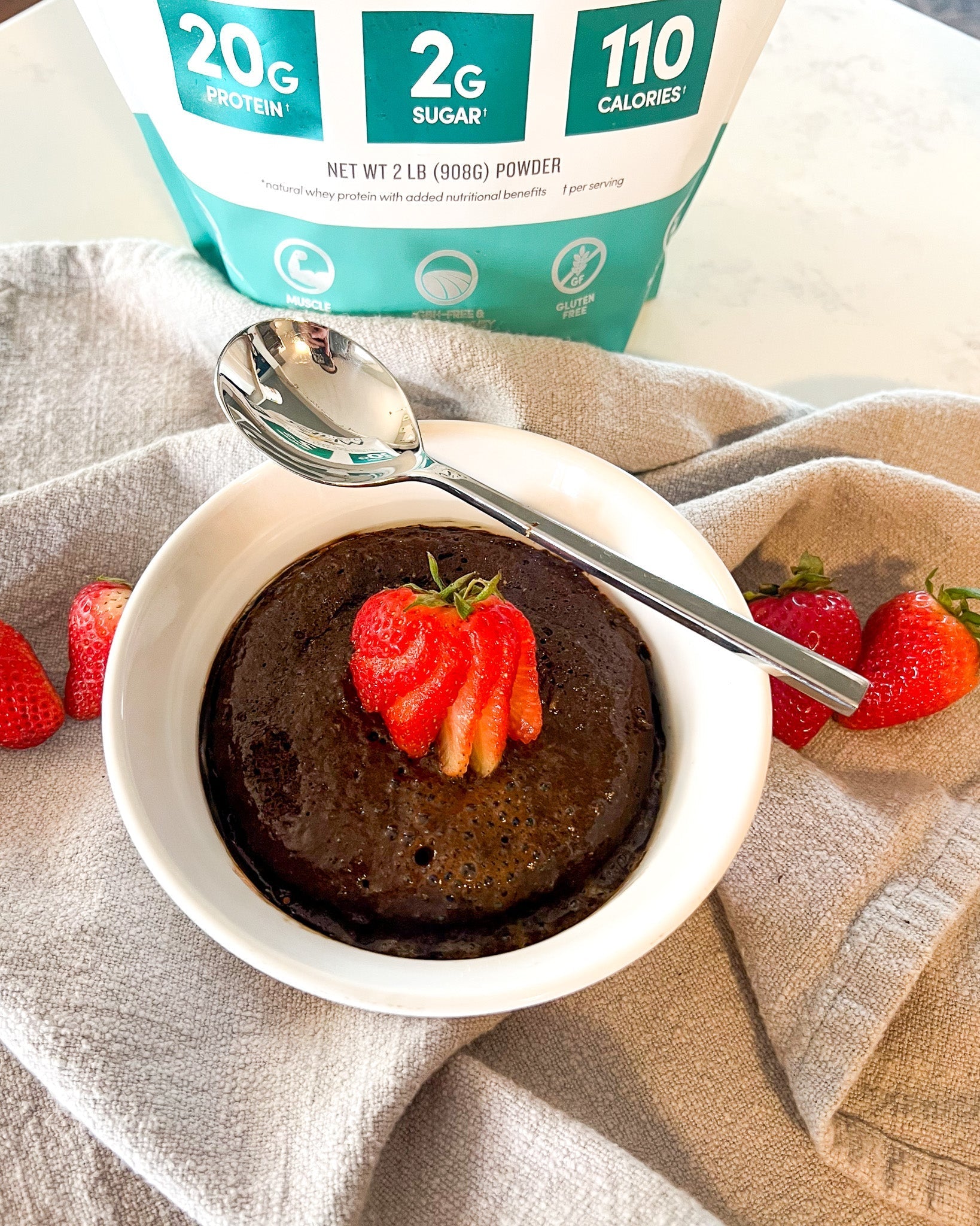 Gooey Chocolate Mug Cake
