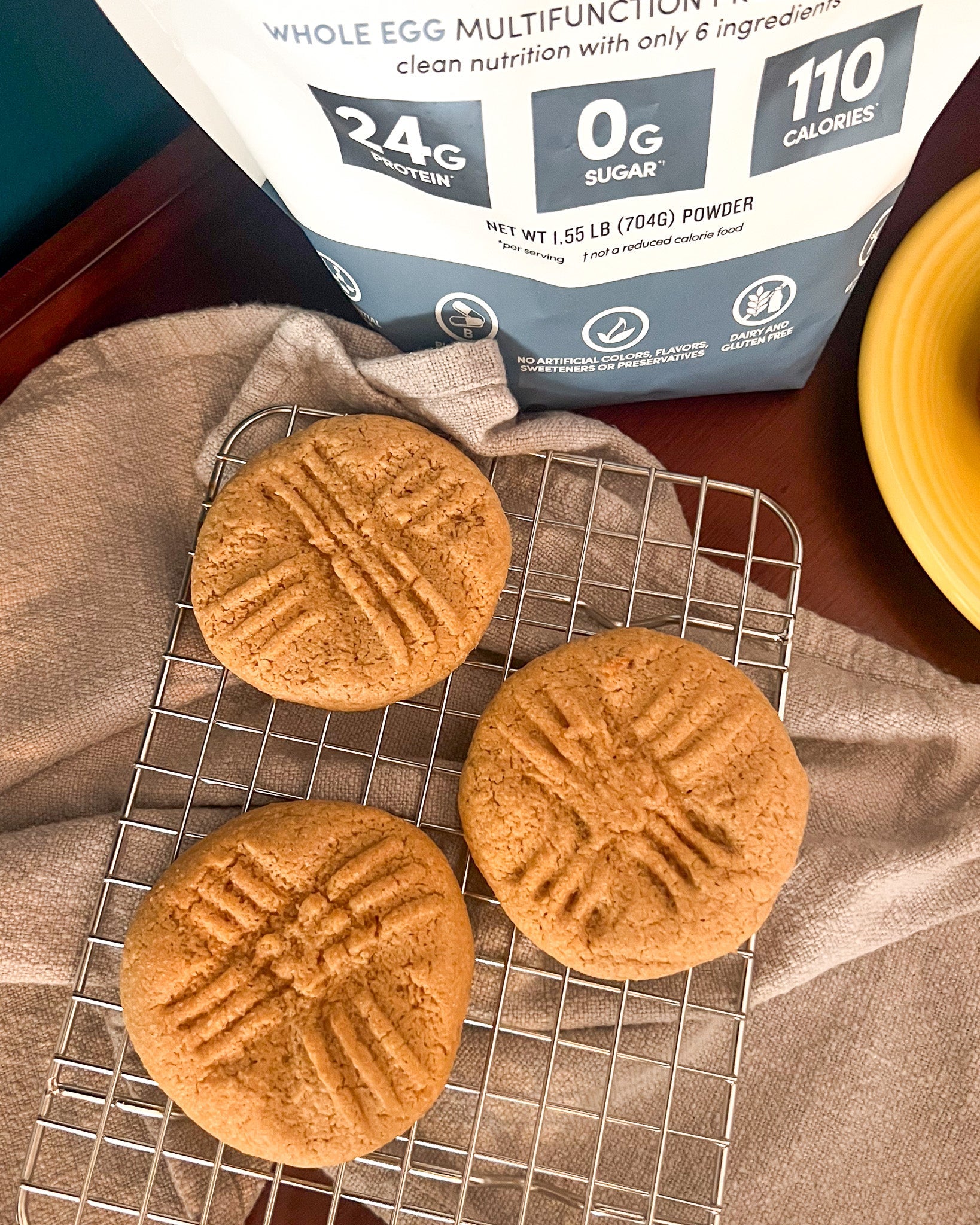 Peanut Butter Protein Cookies
