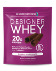 Double Chocolate Designer Whey 2 lb : 100% Whey Protein Powder - Designer Protein®