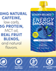 Energy Smoothies - Blue Raspberry 12 pack