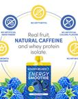 Energy Smoothies - Blue Raspberry 12 pack