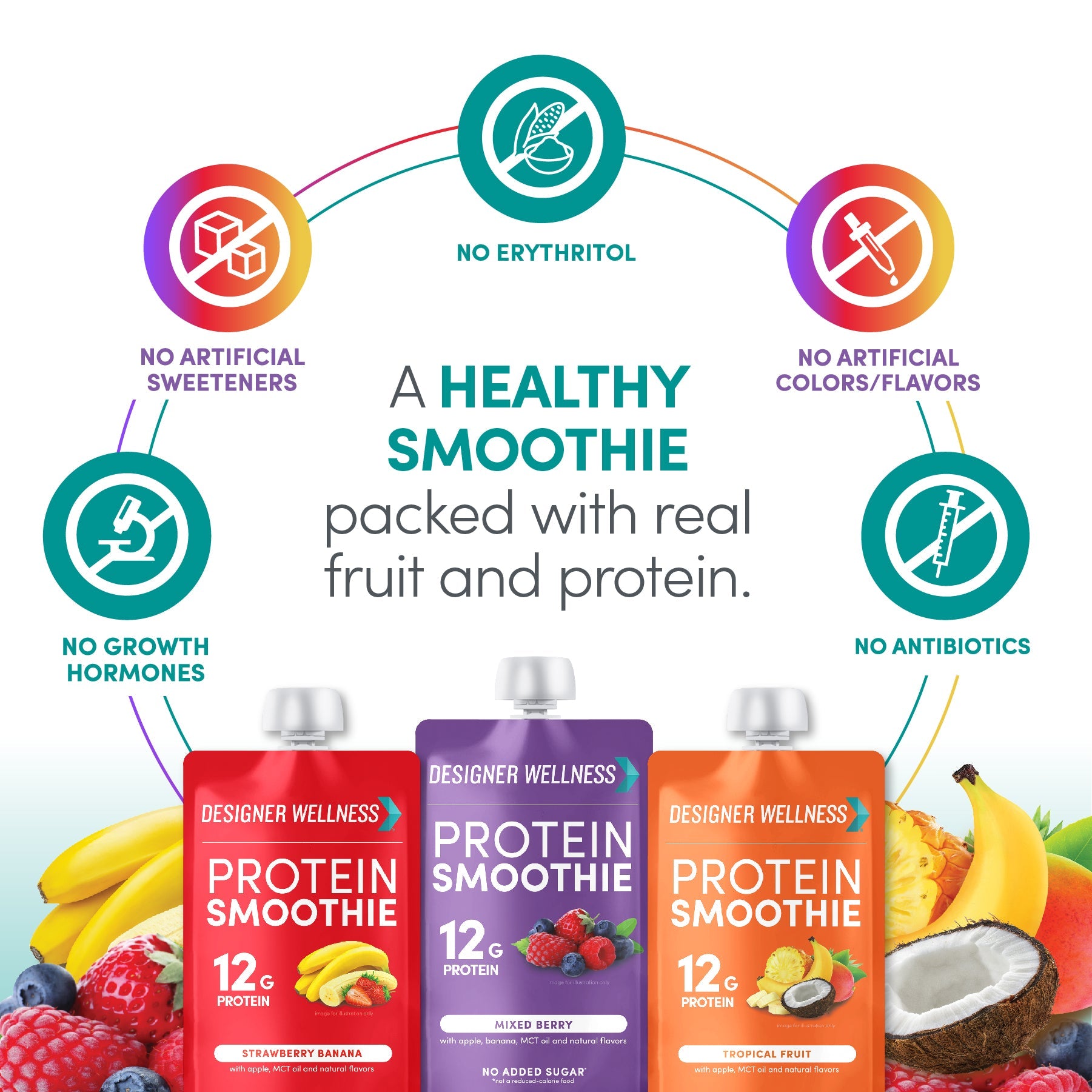 Protein Smoothie - Variety 12 pack (6927746007220) (8163280257250)
