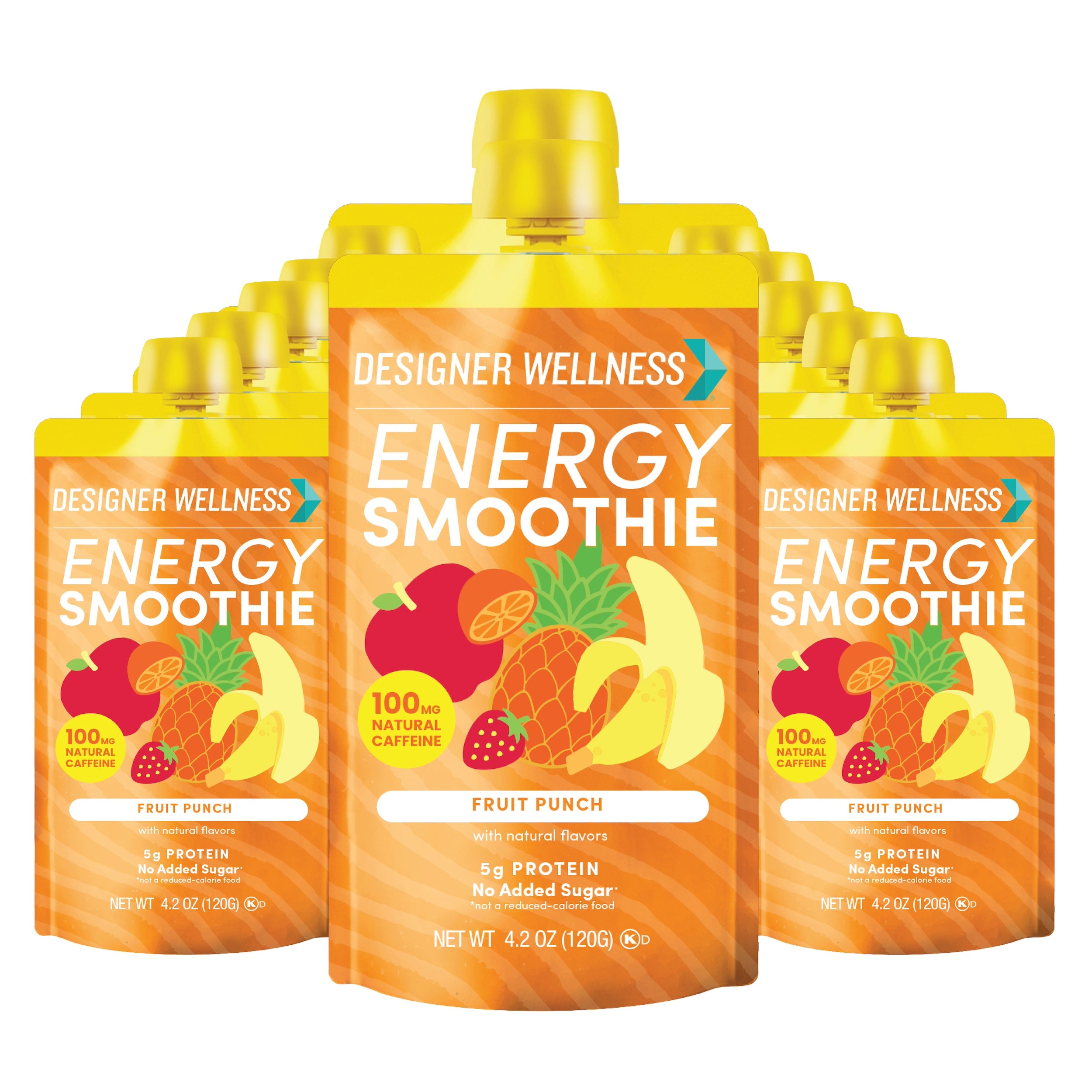 Energy Smoothies - Fruit Punch 12 pack – Designer Wellness