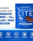 Designer Lite Cookies & Cream Protein Powder, 1.6 lb