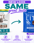 Designer Lite Cookies & Cream Protein Powder, 1.6 lb
