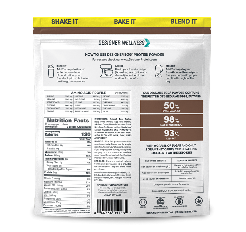 Egg Protein | Designer Protein Powder – Designer Wellness
