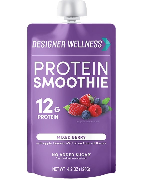 Protein Smoothie - Mixed Berry 12 pack - Designer Wellness (6879946703028)
