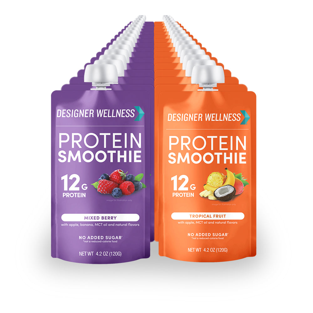 Protein Smoothie - Mixed Berry and Tropical Fruit 24 pack